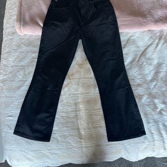 Citizens of Humanity Isola Velvet Cropped Pants - Picture 4 of 6